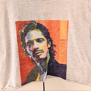 VNTG CHRIS CORNELL BAND T-SHIRT MEDIUM